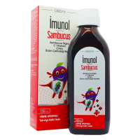 Имунол Бузина (Imunol Sambucus) сироп 150мл БАД (Бузина, Вит С, Цинк, Винограда семян экстракт)